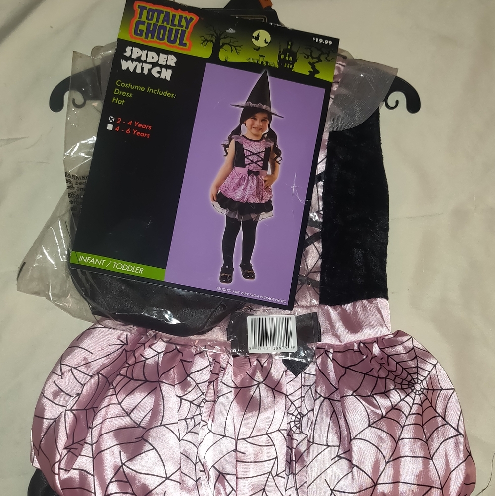 Halloween Costume Spider Witch Costume